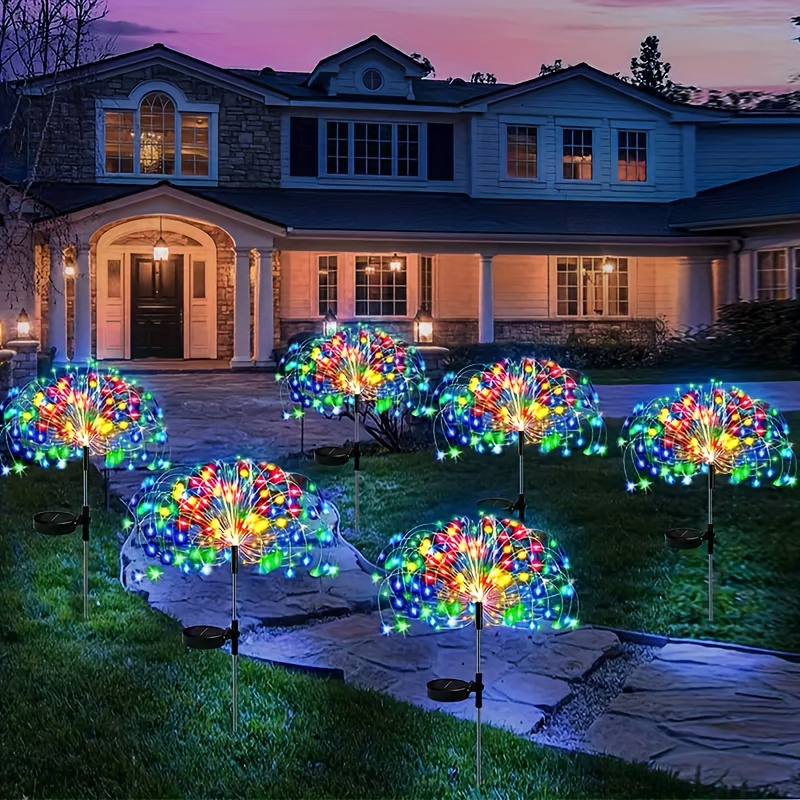 Customisable 8 Mode Solar Outdoor Decor Garden Lights | LED
