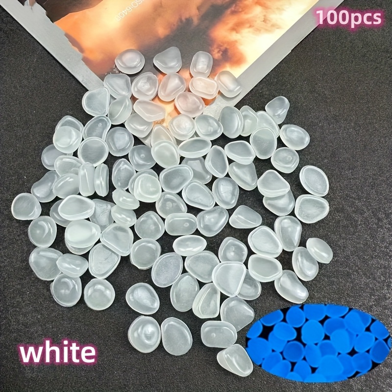 Luminous Outdoor & Garden Decorative Glow-in-the-Dark Pebbles
