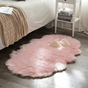 Soft Sheepskin Fluffy Fur Rug for Bedroom & Living Room